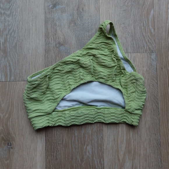 Booty by brabants one shoulder sports bra green - Picture 3 of 3